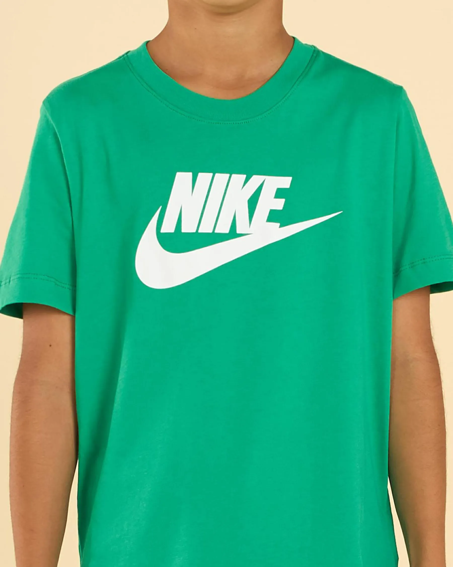 Tops & T-Shirts*Nike Boys' Futura HBR T-Shirt Stadium Green
