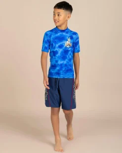 Discount Boys' Gnash Short Sleeve Rash Vest Kids/BOY Rashies