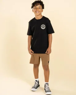 Tops & T-Shirts*The Mad Hueys Boys' Good Life T-Shirt Black