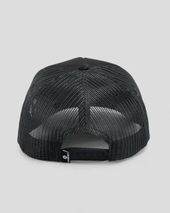 Headwear*The Mad Hueys Boys' Great Bite Shark Trucker Cap Black