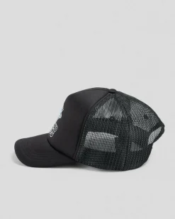 Headwear*The Mad Hueys Boys' Great Bite Shark Trucker Cap Black