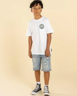 Tops & T-Shirts*The Mad Hueys Boys' Hooked Cuda T-Shirt White