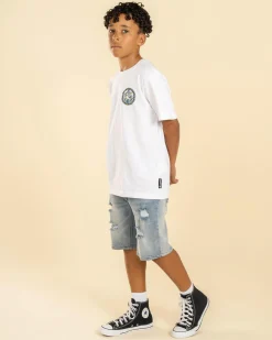Tops & T-Shirts*The Mad Hueys Boys' Hooked Cuda T-Shirt White