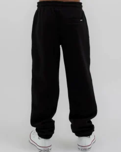 Shorts & Bottoms*Rip Curl Boys' Icon Of Surf Track Pants Black