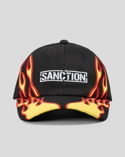 Headwear*Sanction Boys' Ignite Snapback Cap Black