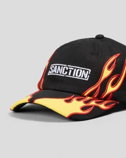 Headwear*Sanction Boys' Ignite Snapback Cap Black