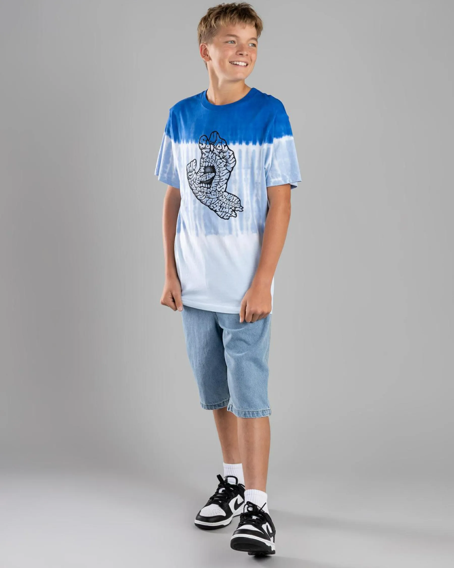 Outlet Boys' Letter Hand Mono Front T-Shirt Kids/BOY Tops & T-Shirts