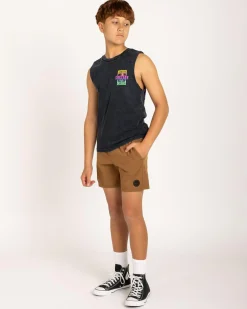 Best Boys' Liberty Elastic Waist Shorts Kids/BOY Shorts & Bottoms