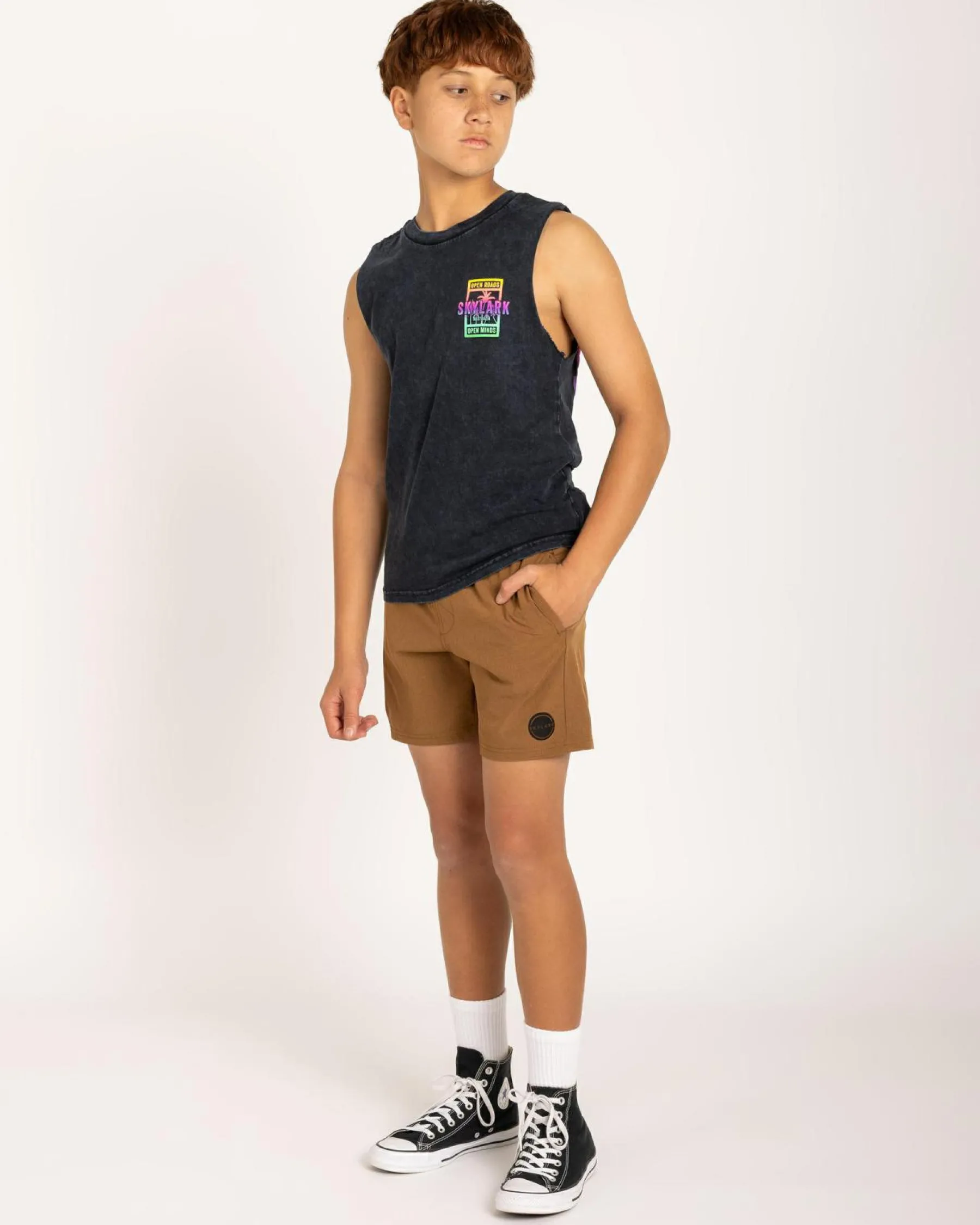 Best Boys' Liberty Elastic Waist Shorts Kids/BOY Shorts & Bottoms