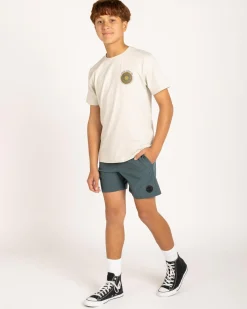 Shorts & Bottoms*Skylark Boys' Liberty Elastic Waist Shorts Marine Green