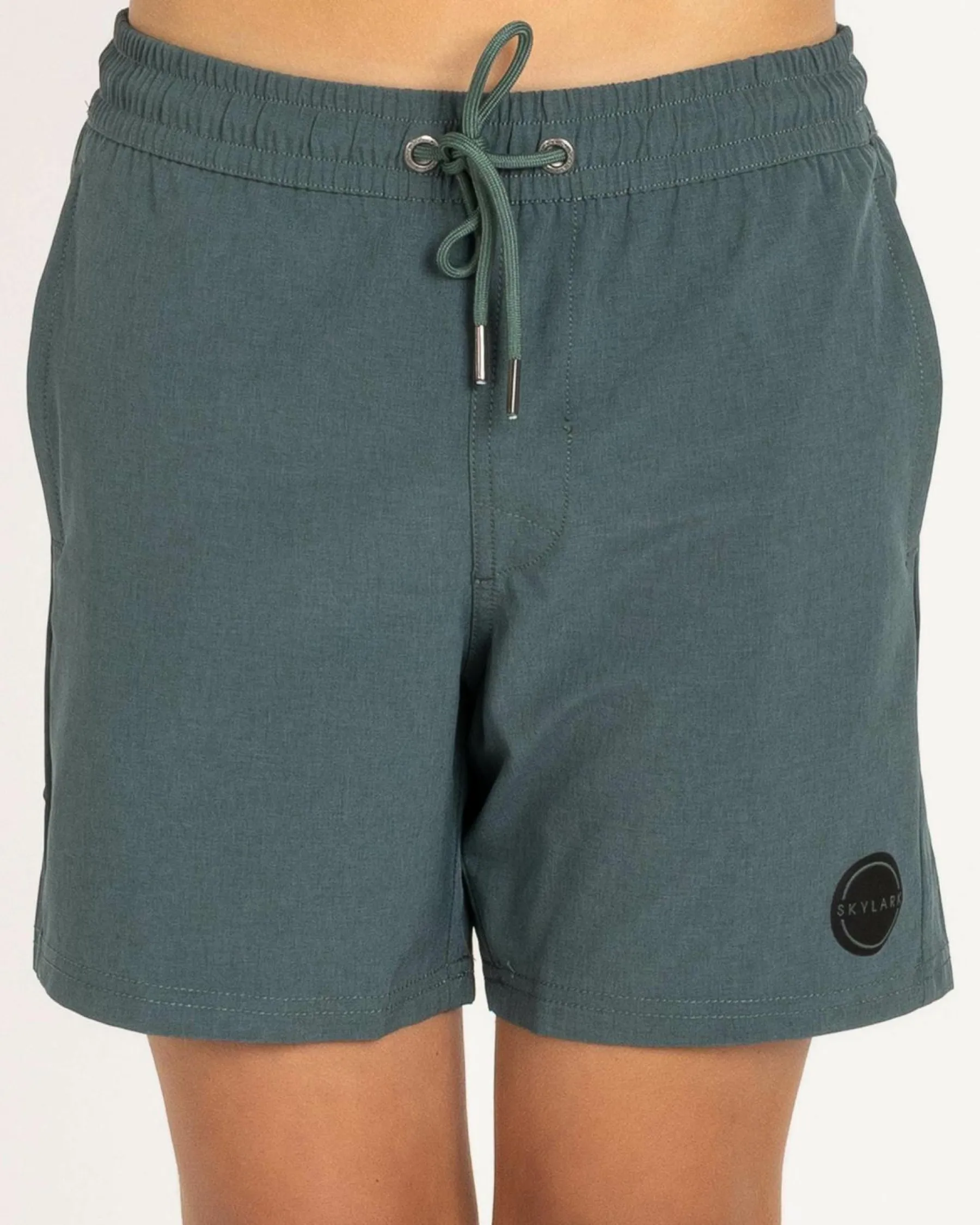Shorts & Bottoms*Skylark Boys' Liberty Elastic Waist Shorts Marine Green