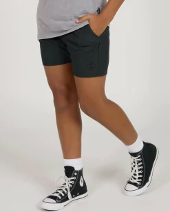 Shorts & Bottoms*Skylark Boys' Liberty Elastic Waist Shorts Black