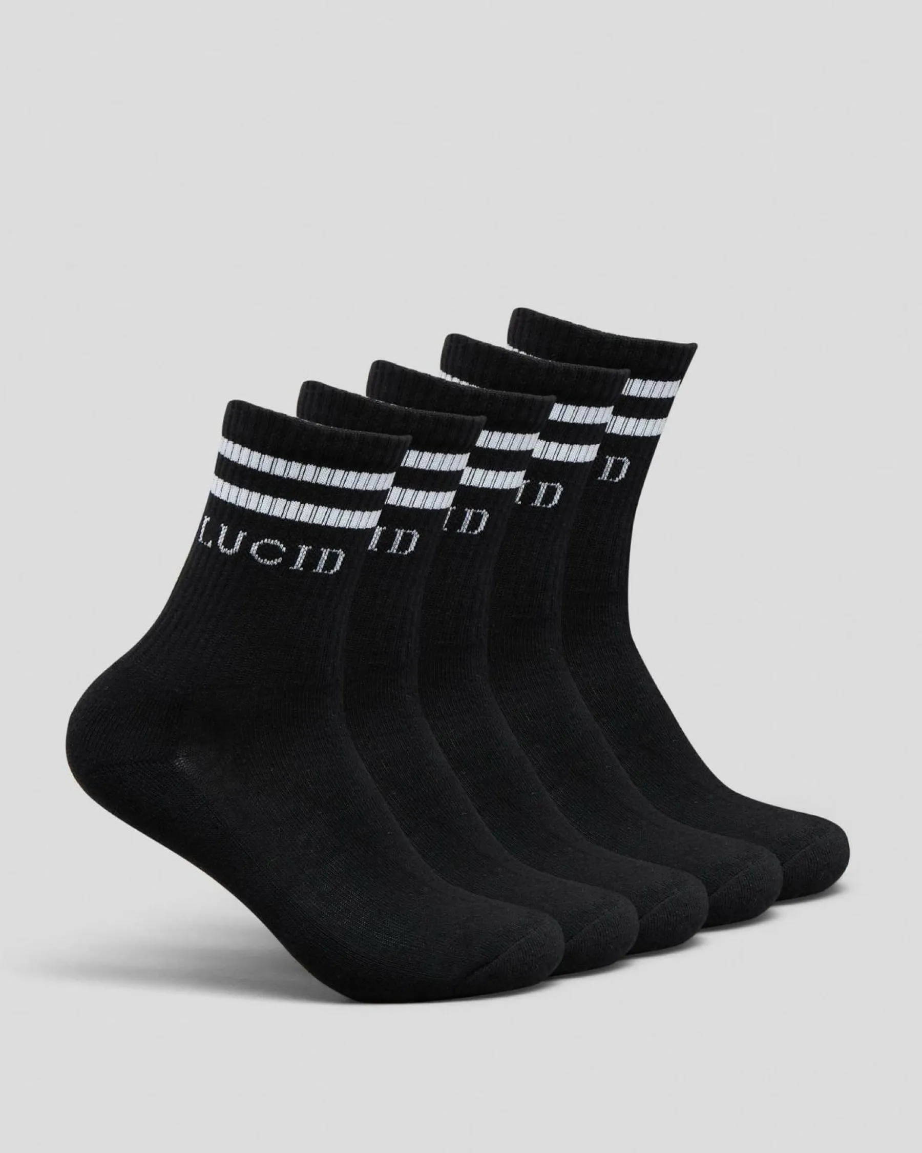 Hot Boys' Linked Crew Socks 5 Pack Kids/BOY Socks & Accesories