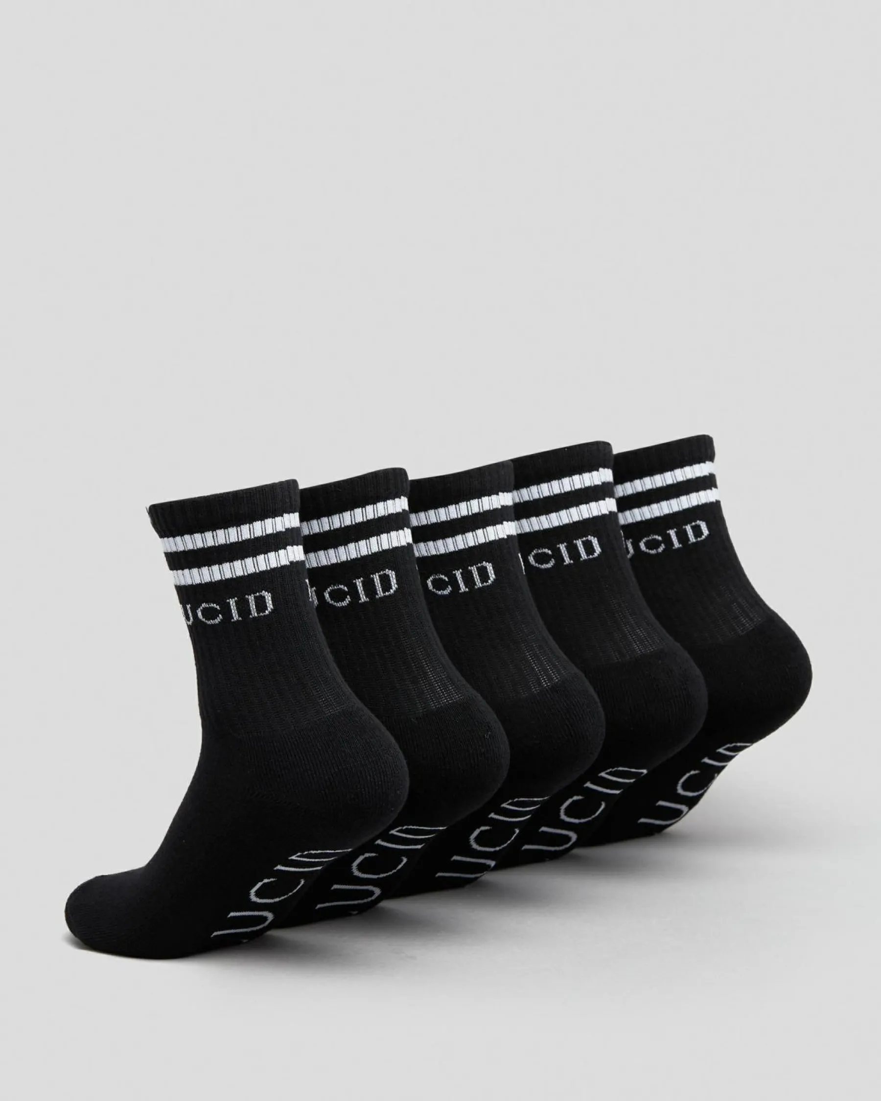 Hot Boys' Linked Crew Socks 5 Pack Kids/BOY Socks & Accesories