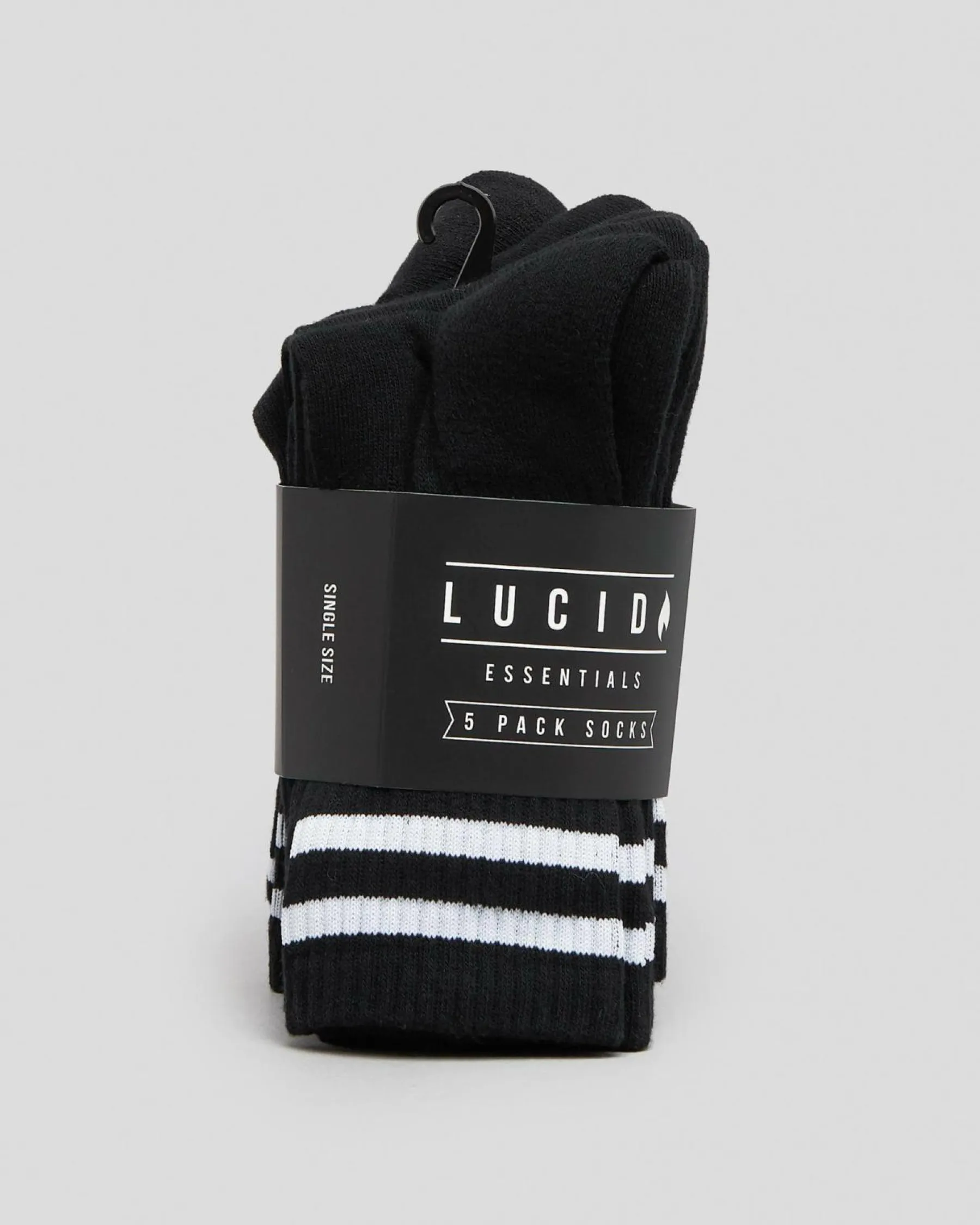 Hot Boys' Linked Crew Socks 5 Pack Kids/BOY Socks & Accesories