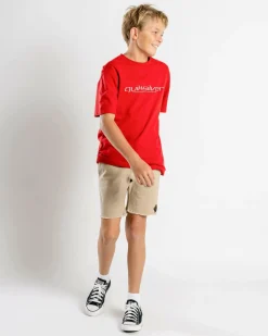 Tops & T-Shirts*Quiksilver Boys' Liquify T-Shirt Salsa