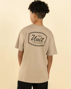 Tops & T-Shirts*Unit Boys' Mack T-Shirt Tan