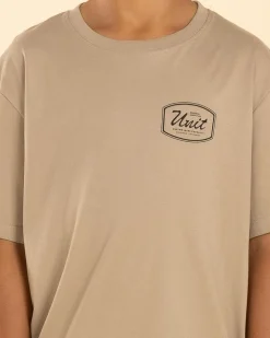 Tops & T-Shirts*Unit Boys' Mack T-Shirt Tan