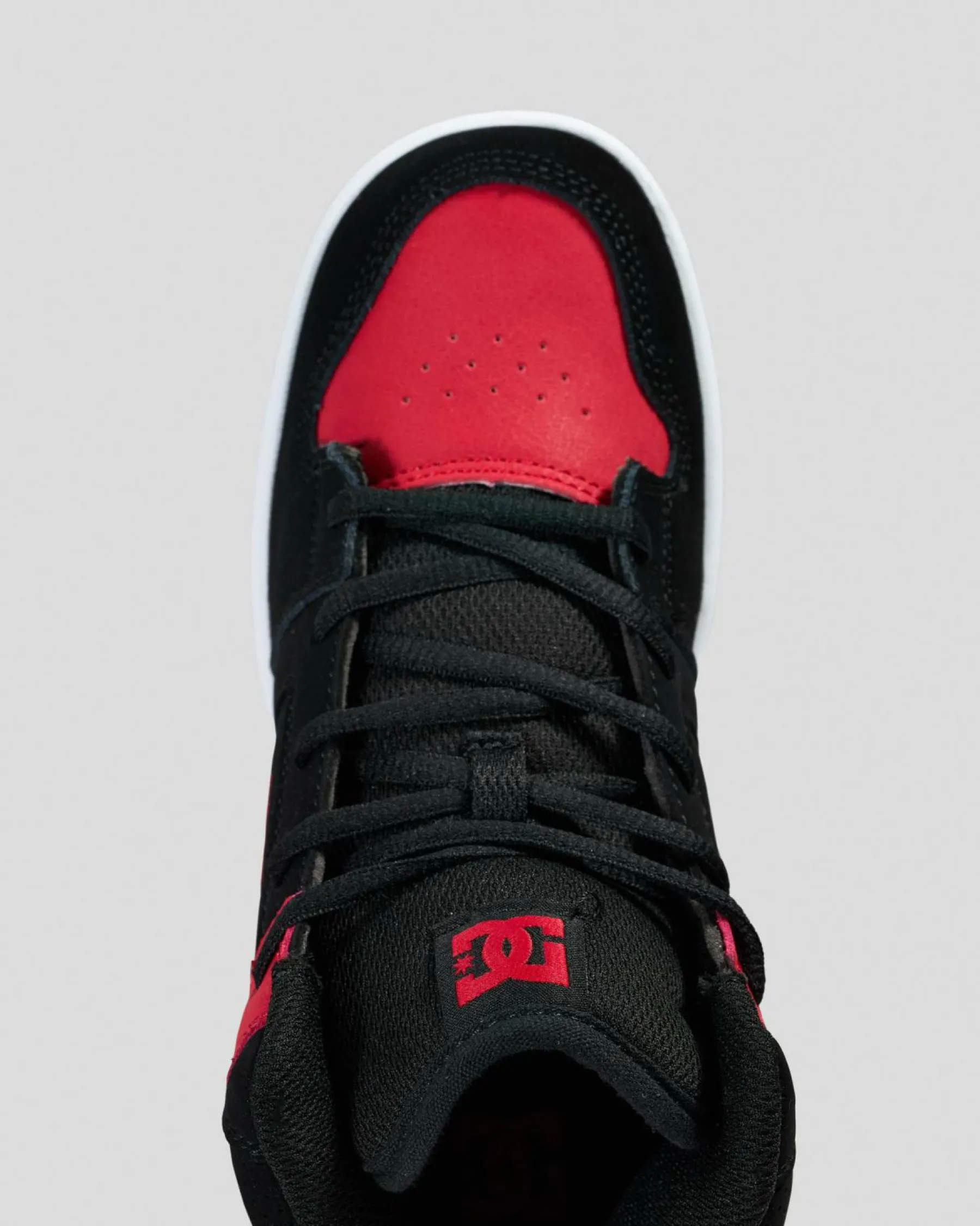 Sneakers*DC Shoes Boys' Manteca 4 Hi-Top Shoes Black/red/white