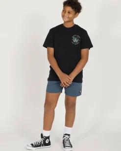 Tops & T-Shirts*Salty Life Boys' Marrow T-Shirt Black