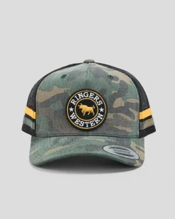 Headwear*Ringers Western Boys' McCoy Trucker Cap Camo