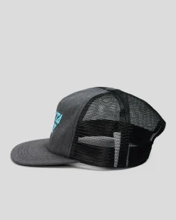 Headwear*Santa Cruz Boys' Melting Strip Trucker Cap Dark Grey/blue