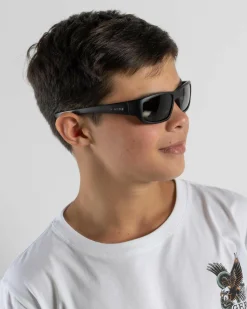 Eyewear*Carve Boys' Moray Jr Sunglasses Matt Black/ Grey