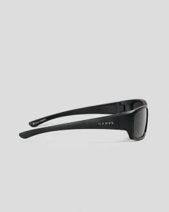 Eyewear*Carve Boys' Moray Jr Sunglasses Matt Black/ Grey