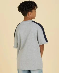 Tops & T-Shirts*Jacks Boys' Nautical T-Shirt Grey Heather