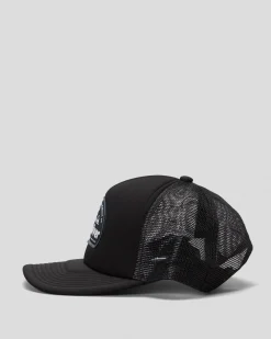 Headwear*Quiksilver Boys' Onshore Trucker Cap Black