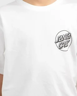Tops & T-Shirts*Santa Cruz Boys' Opus Screaming Hand T-Shirt White