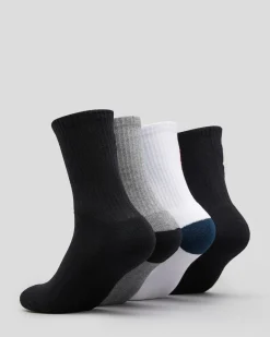 Hot Boys' Other Dot Crew Socks 4 Pack Kids/BOY Socks & Accesories