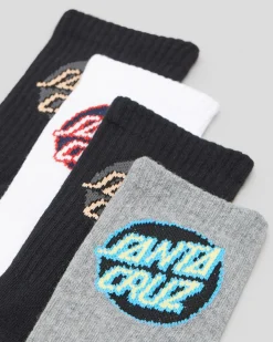 Hot Boys' Other Dot Crew Socks 4 Pack Kids/BOY Socks & Accesories