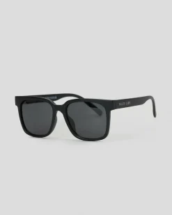 Eyewear*Salty Life Boys' Pacific Polarised Sunglasses Matte Black / Black