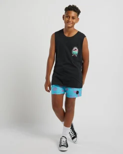 Tops & T-Shirts*Skylark Boys' Paradiso Muscle Tank Black