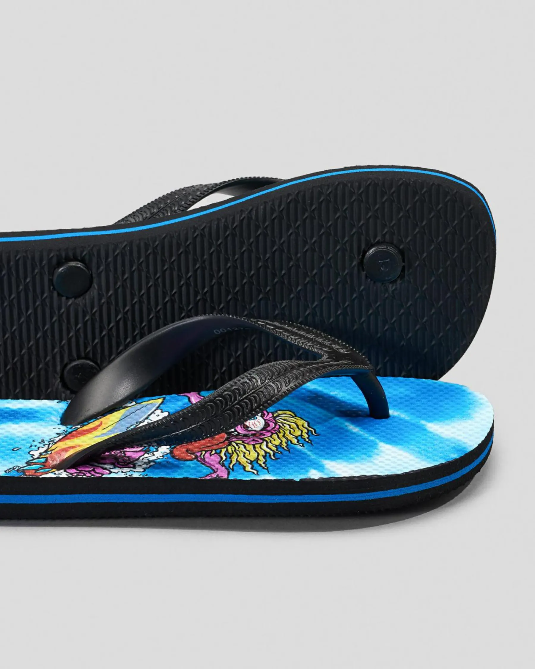 2 For Deals|Flip Flops & Sandals*Sanction Boys' Radical Thongs Blue Tie Dye