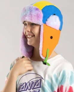 Outlet Boys' Rainbow Trapper Hat Kids Headwear