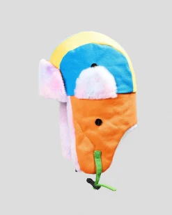Outlet Boys' Rainbow Trapper Hat Kids Headwear