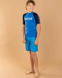 Online Boys' Rapid Short Sleeve Rash Vest Kids/BOY Rashies
