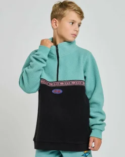 Outerwear*Rip Curl Boys' Raw Energy Polar Jacket Black