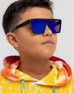 Eyewear*Lucid Boys' Riviera Sunglasses Black / Green