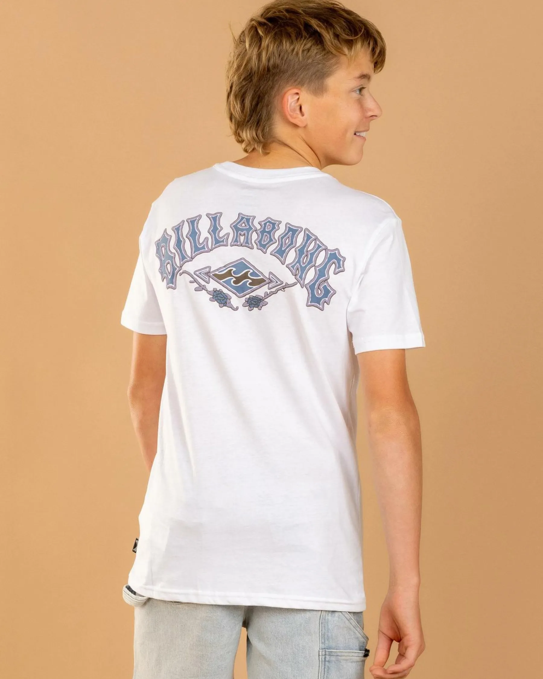 Tops & T-Shirts*Billabong Boys' Rose Arch T-Shirt White