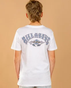 Tops & T-Shirts*Billabong Boys' Rose Arch T-Shirt White
