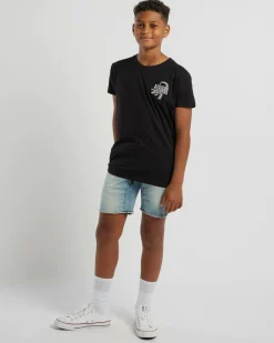 Tops & T-Shirts*Ringers Western Boys' Salty T-Shirt Black
