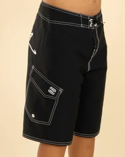 Board Shorts|Shorts & Bottoms*Billabong Boys' Script OG Board Shorts Black