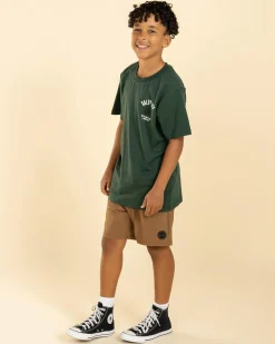 Tops & T-Shirts*Salty Life Boys' Shiver T-Shirt Green