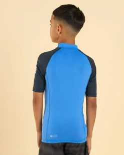Online Boy's Shock Short Sleeve Rash Vest Kids/BOY Rashies