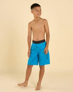 Board Shorts|Shorts & Bottoms*Rip Curl Boys' Shock Wave Board Shorts Northern Blue