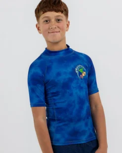 Clearance Boys' Shred Short Sleeve Rash Vest Kids/BOY Rashies