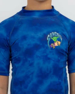 Clearance Boys' Shred Short Sleeve Rash Vest Kids/BOY Rashies